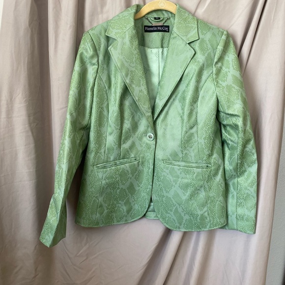 Green Blazer sz S/M - Picture 1 of 12